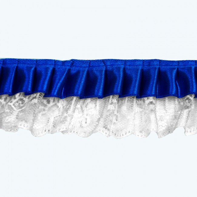 Lace Trim 1.75", 1.25", 3/4" | Royal Blue
